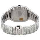 Cartier Santos De Cartier Medium Model Automatic Green Dial Mens Watch WSSA0061