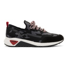 Diesel Black Camo S-KBY Running Sneakers