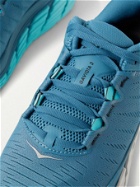 Hoka One One - Gaviota 3 Rubber-Trimmed Mesh Running Sneakers - Blue