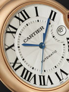 Cartier - Ballon Bleu de Cartier Automatic 40mm 18-Karat Pink Gold and Alligator Watch, Ref. No. WGBB0035