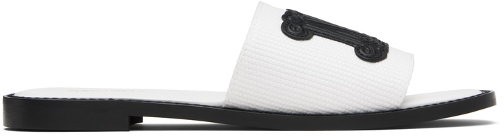 Photo: Max Mara White Gene Sandals