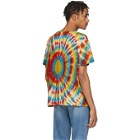 The Elder Statesman Multicolor Cashmere Tie-Dye T-Shirt