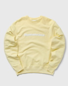 Adidas Pw Basics Crw Yellow - Mens - Sweatshirts