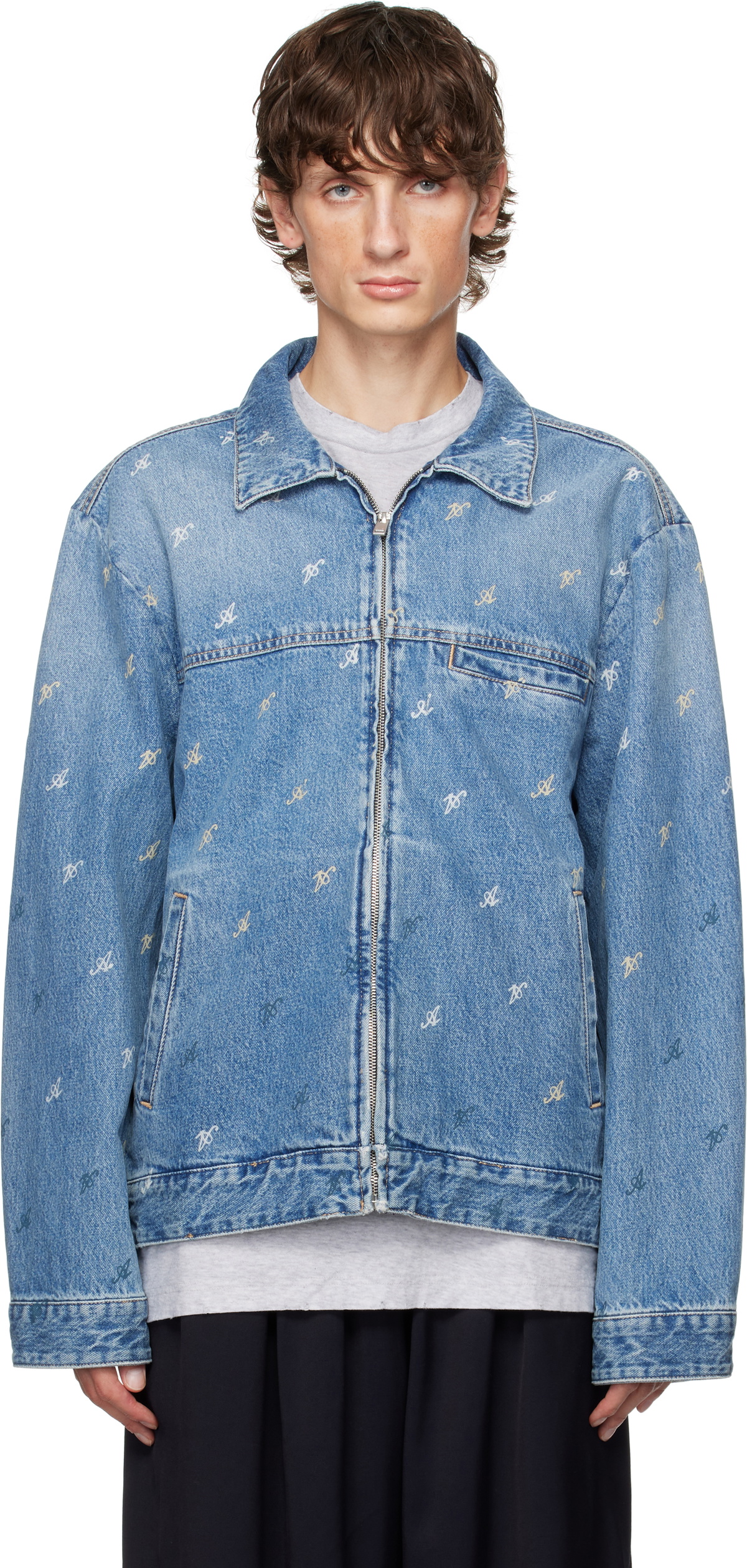 Axel Arigato Blue Beam Denim Jacket Axel Arigato