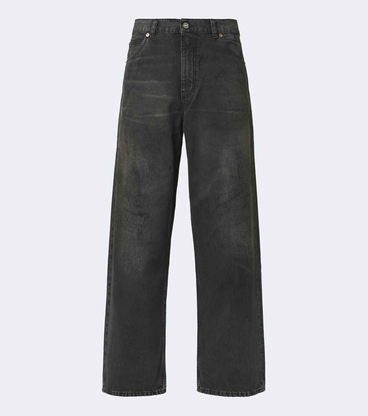 Our Legacy Vast Cut faded wide-leg jeans