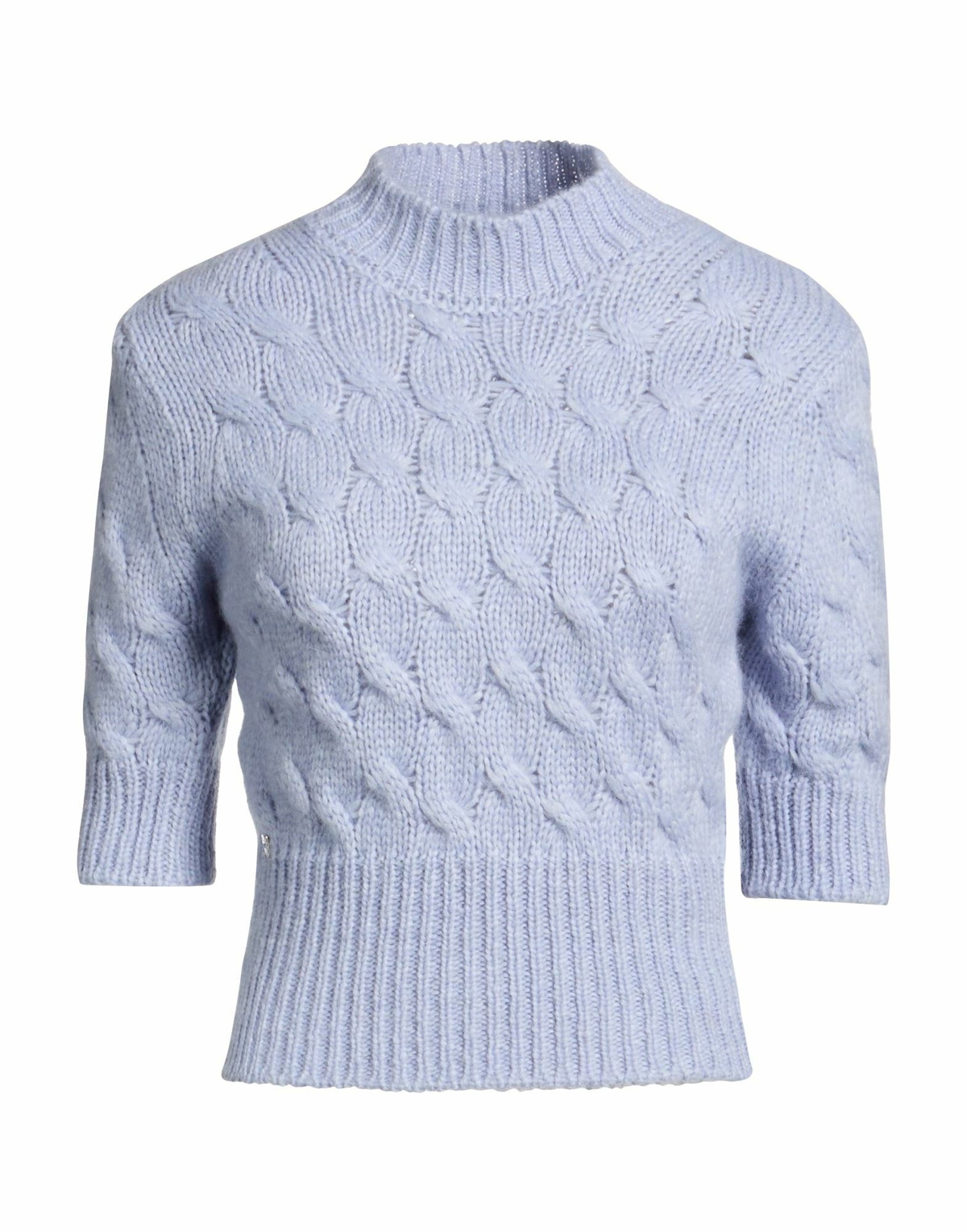 Manila Grace Womens Sweater in Sky blue