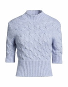 Manila Grace Womens Sweater in Sky blue