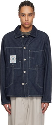 C.P. Company Indigo 3/1 Denim Chore Jacket
