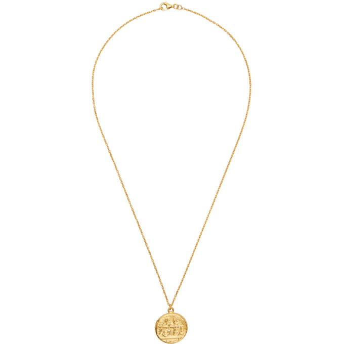 Photo: Dear Letterman Gold Zain Pendant Necklace