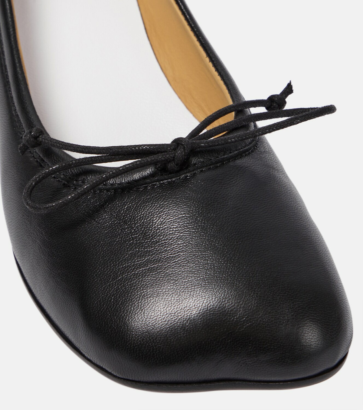 MM6 Maison Margiela Leather ballet flats MM6 Maison Margiela