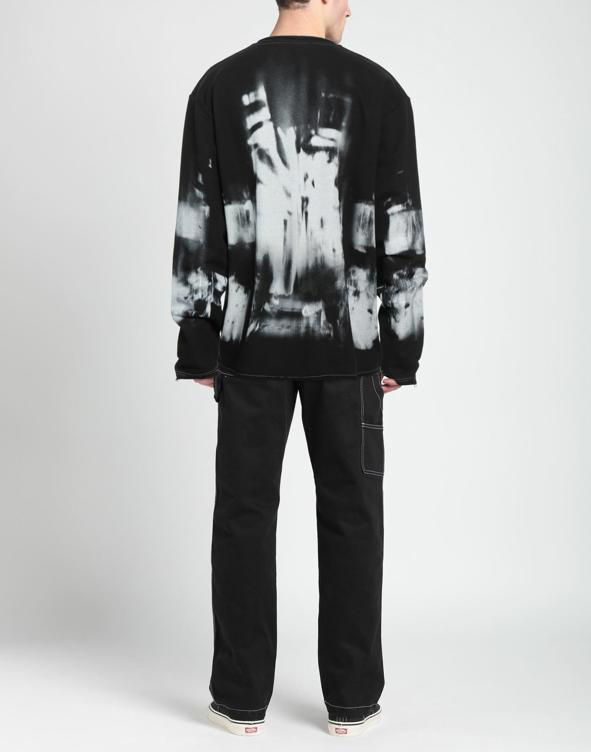 Balmain Mens Sweatshirt in Black