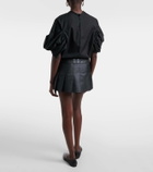 Junya Watanabe Pleated miniskirt