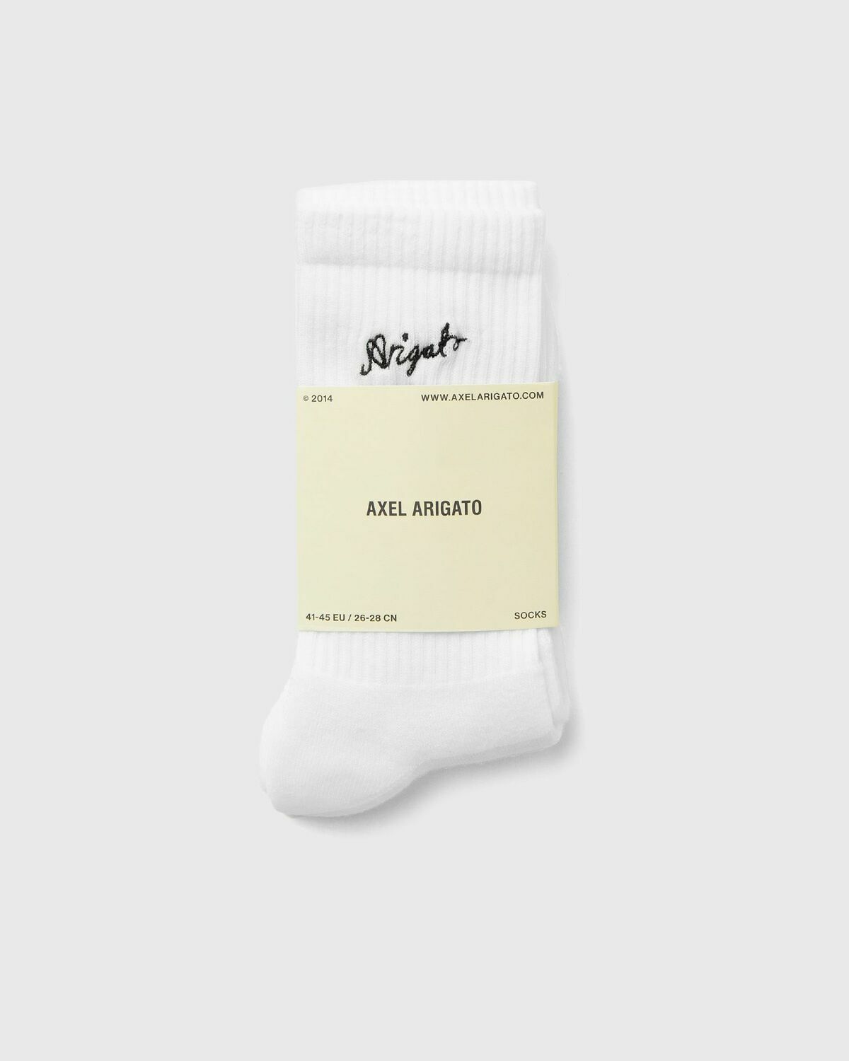 Axel Arigato Scribble Arigato Tube Socks White Men