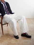 Mr P. - Leather Brogues - Black