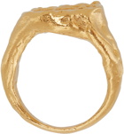 Alighieri Gold 'The Libra' Signet Ring