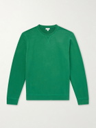 Sunspel - Cotton-Jersey Sweatshirt - Green