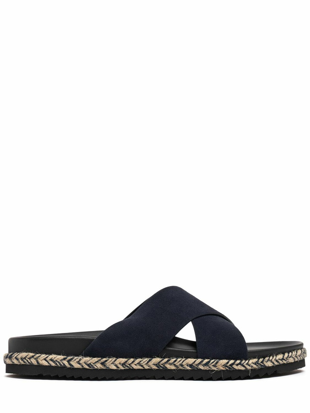 Photo: FRESCOBOL CARIOCA Breno Double Strap Suede Sandals