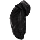 Cote and Ciel Black Leather Nile Backpack