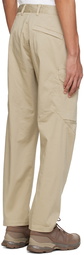 Stone Island Beige Patch Cargo Pants