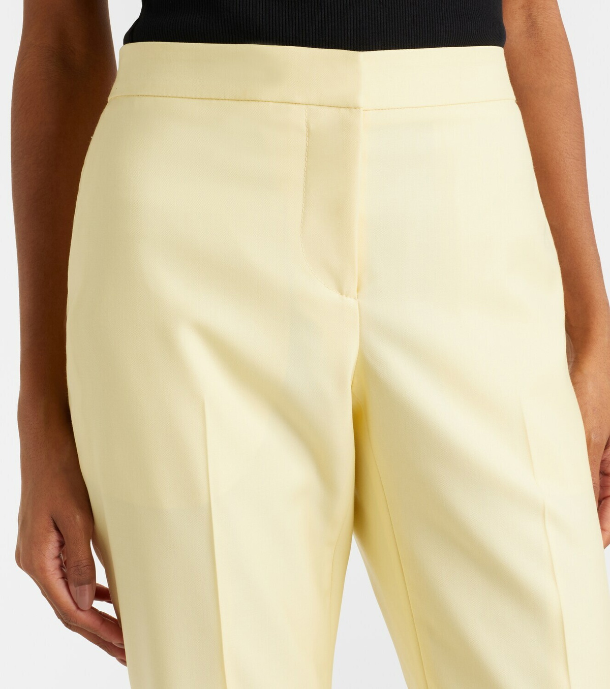 McQueen Cropped straight pants