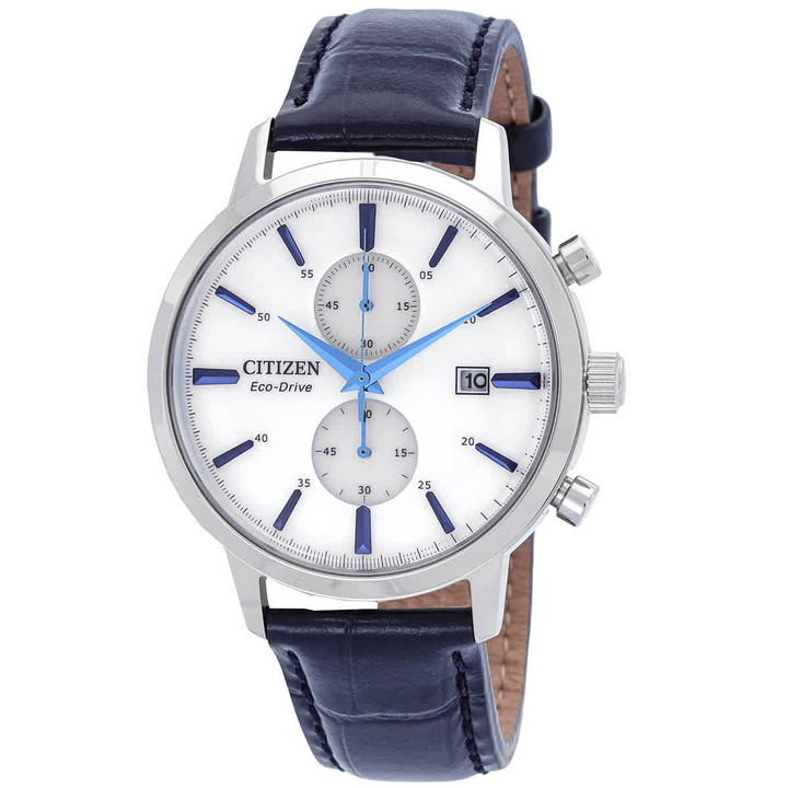 Photo: Citizen Core Collection Chronograph Quartz White Dial Mens Watch CA7069-16A