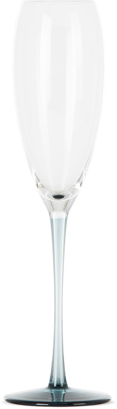 Photo: SGHR Sugahara Indigo RISICARE Champagne Glass, 6.1 oz / 180 ml