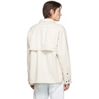 Acne Studios Off-White Twill Vented Jacket