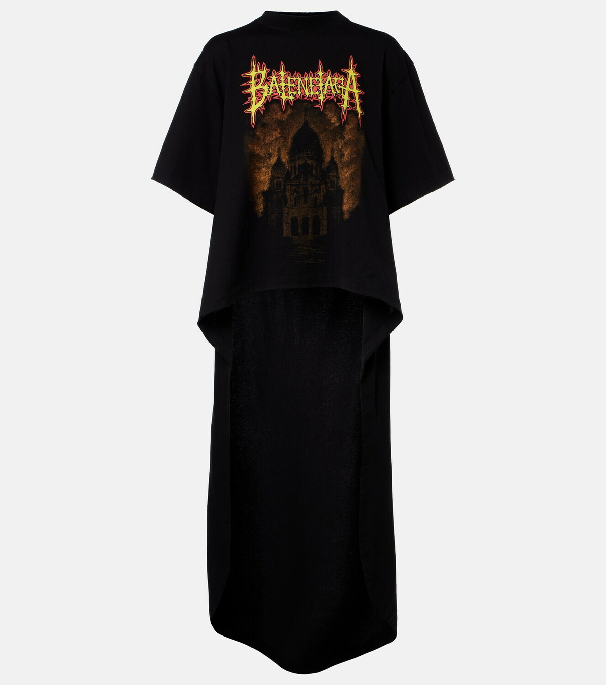 Balenciaga Printed cotton jersey T-shirt