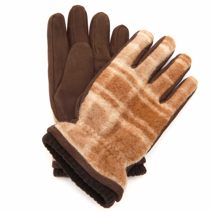 Photo: Hestra Men's Noah Gloves in Beige Multi