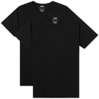 Edwin Men's Double Pack T-Shirt in Black