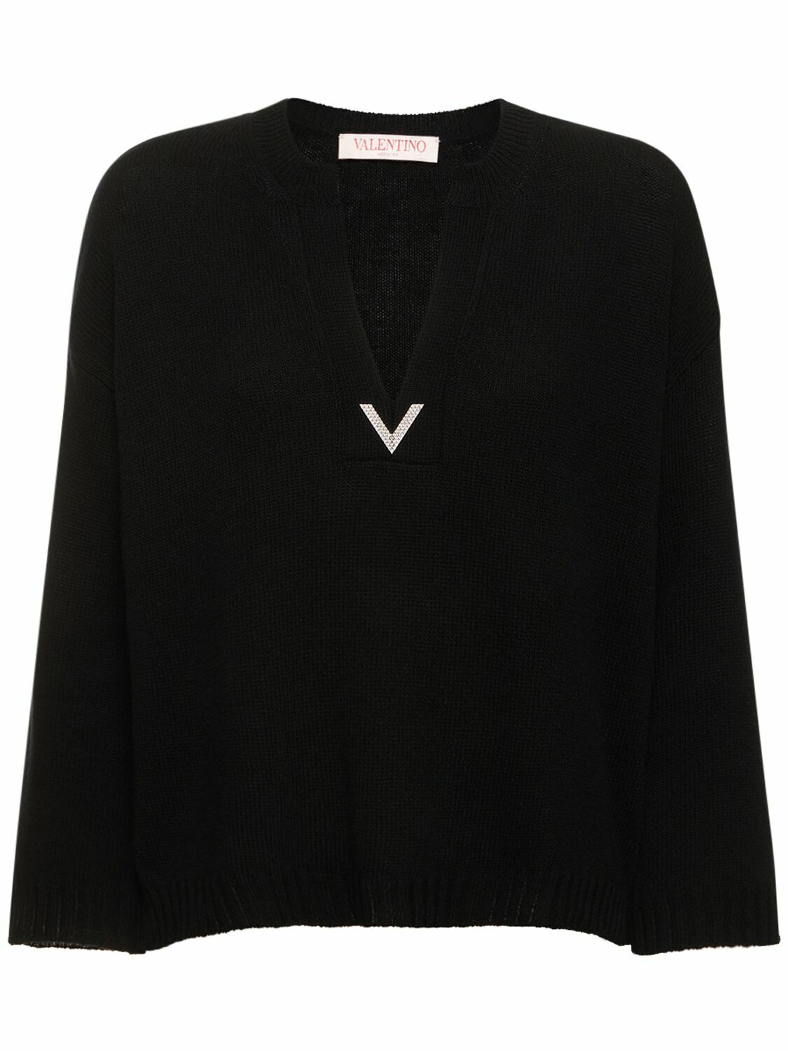 Valentino VLTN　Vネック　ニット Valentino VLTN Vネック ニット