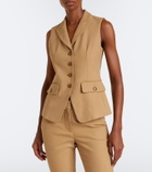 Veronica Beard Benny single-breasted vest