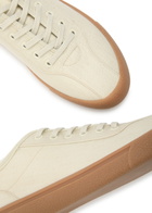 The Row Panelled Canvas Sneakers Ivory