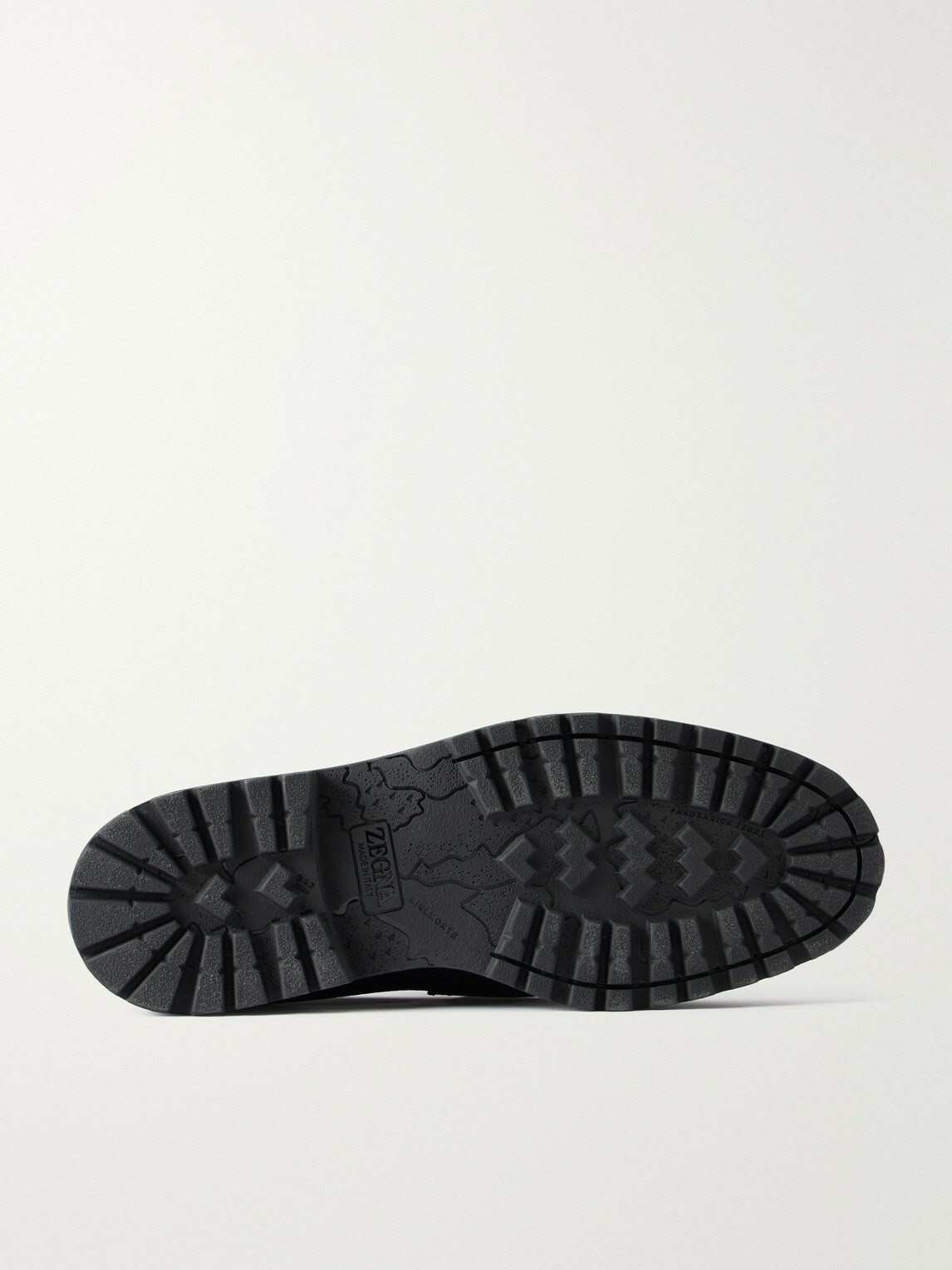 Zegna - Full-Grain Leather Loafers - Black