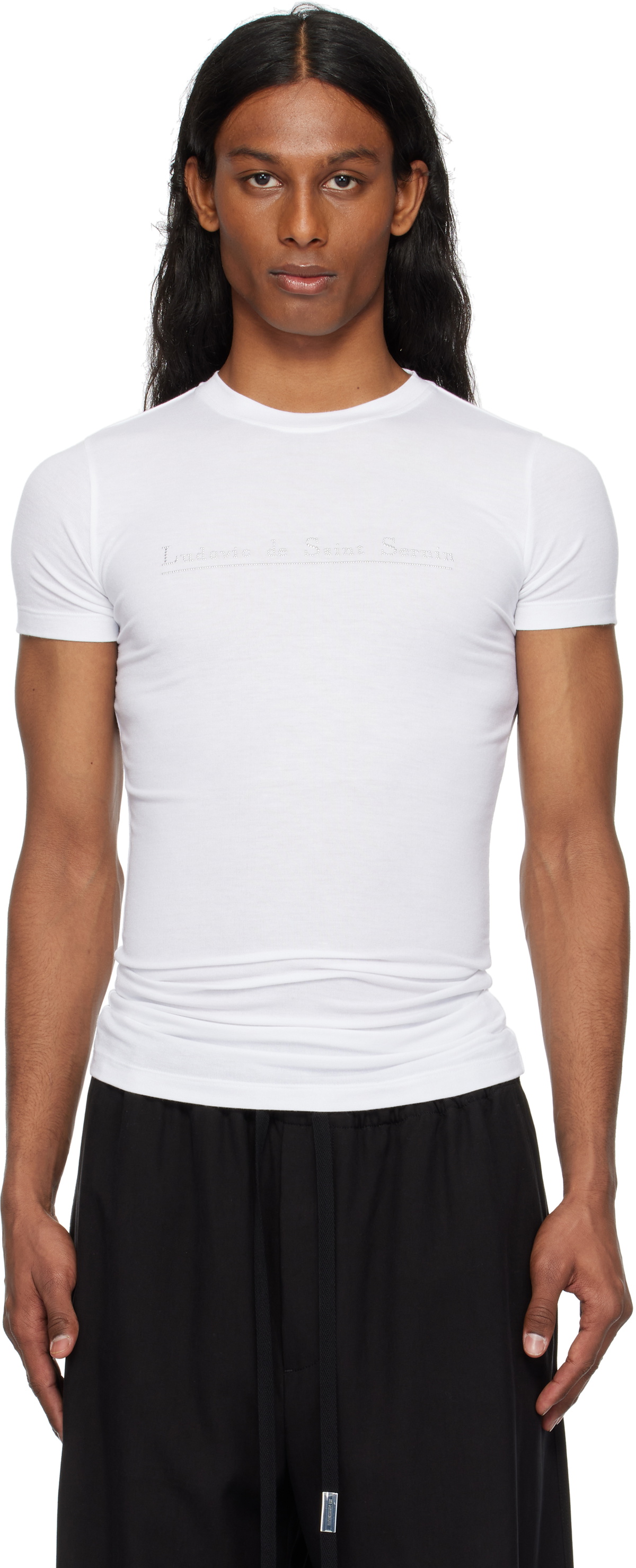 Ludovic de Saint Sernin White Stud T-shirt