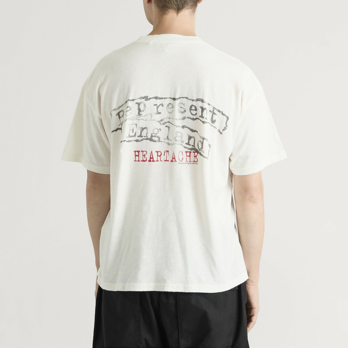 Represent Men's Jawbreaker T-Shirt in Flat White