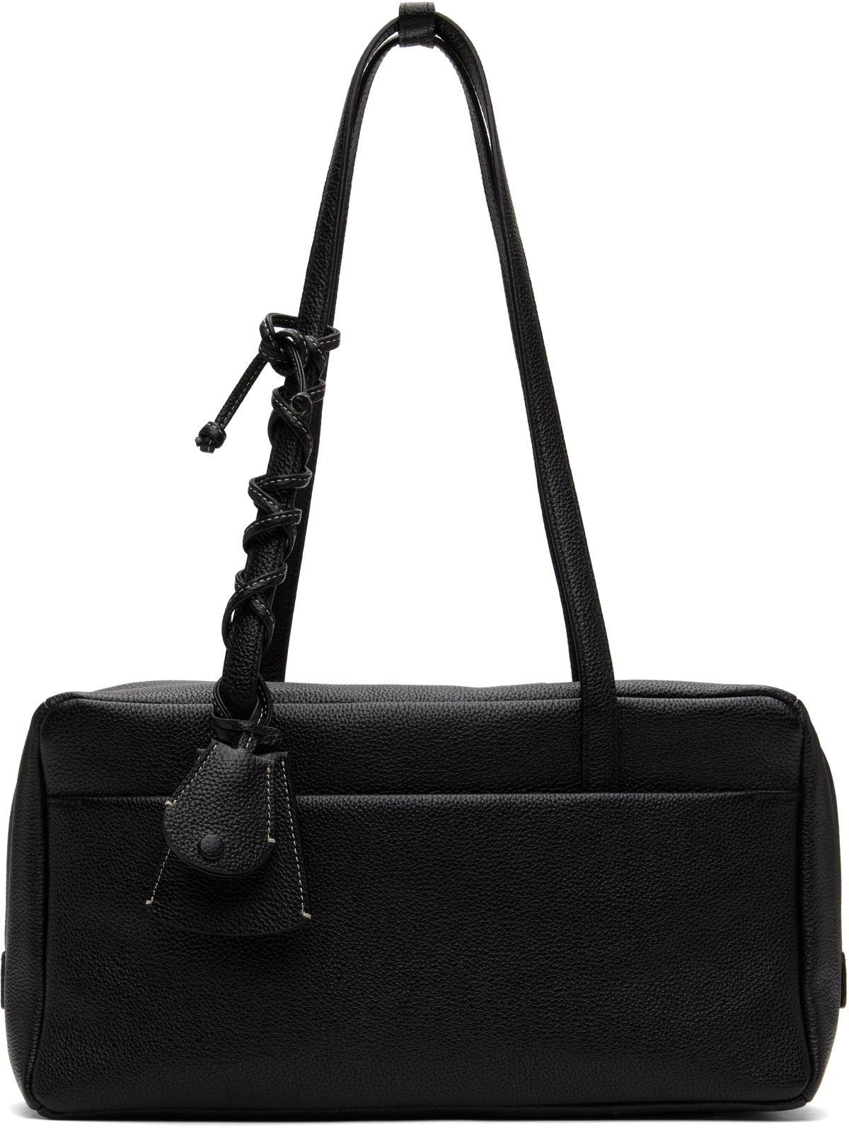 ★NOTHING WRITTEN Pocket shoulder bag (Black)★ black-pocket-shoulder-bag.jpg