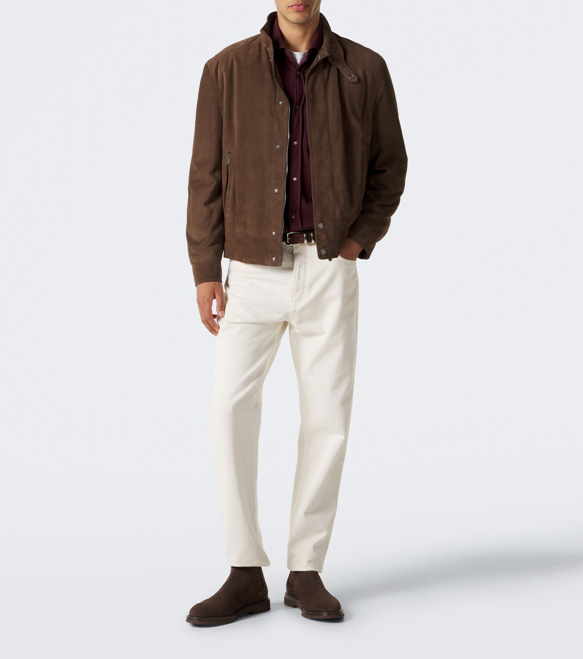Brunello Cucinelli Suede jacket