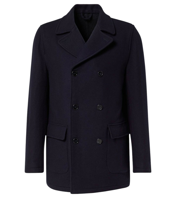 Photo: Thom Sweeney Double-breasted peacoat