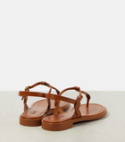 Chloé Marcie leather thong sandals