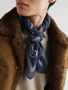 Hartford - Paisley-Print Wool Scarf