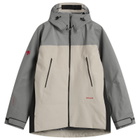 Descente Men's Allterrain x JJJJound Hardshell Jacket in Charcoal/Taupe