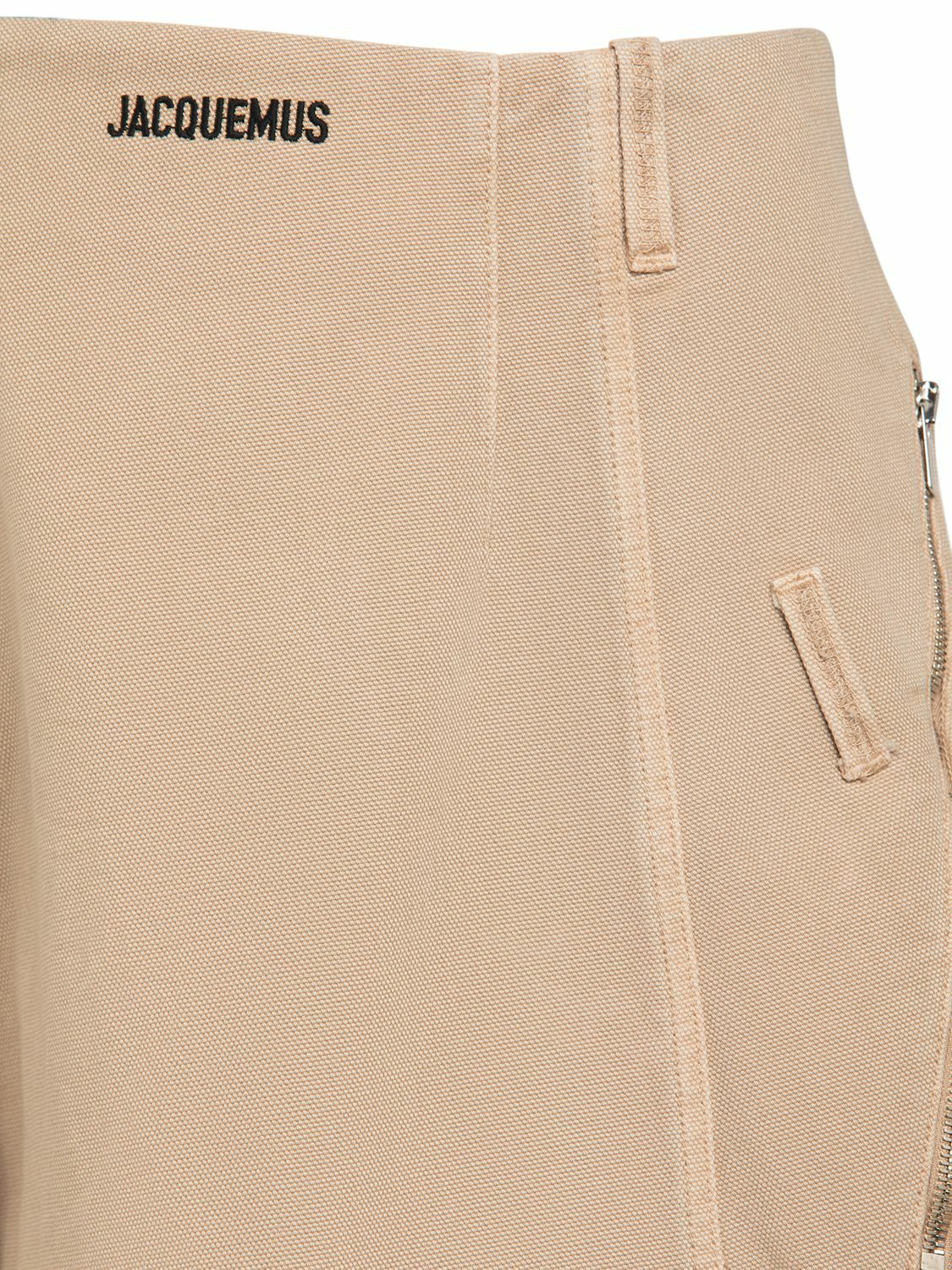 JACQUEMUS - Le Short Cargo Croissant Cotton Shorts Jacquemus