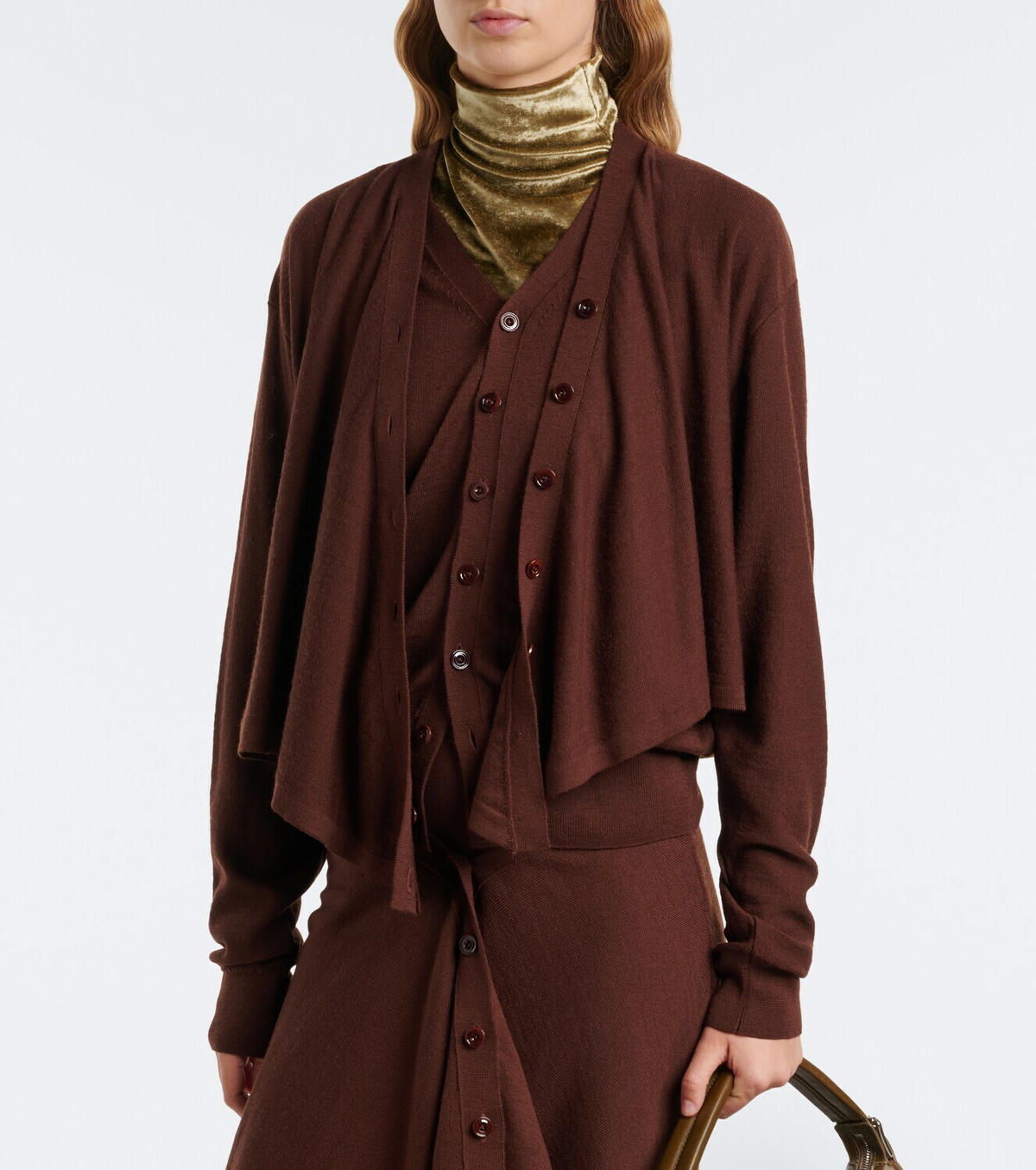 Lemaire Wool-blend cardigan