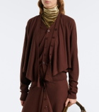 Lemaire Wool-blend cardigan