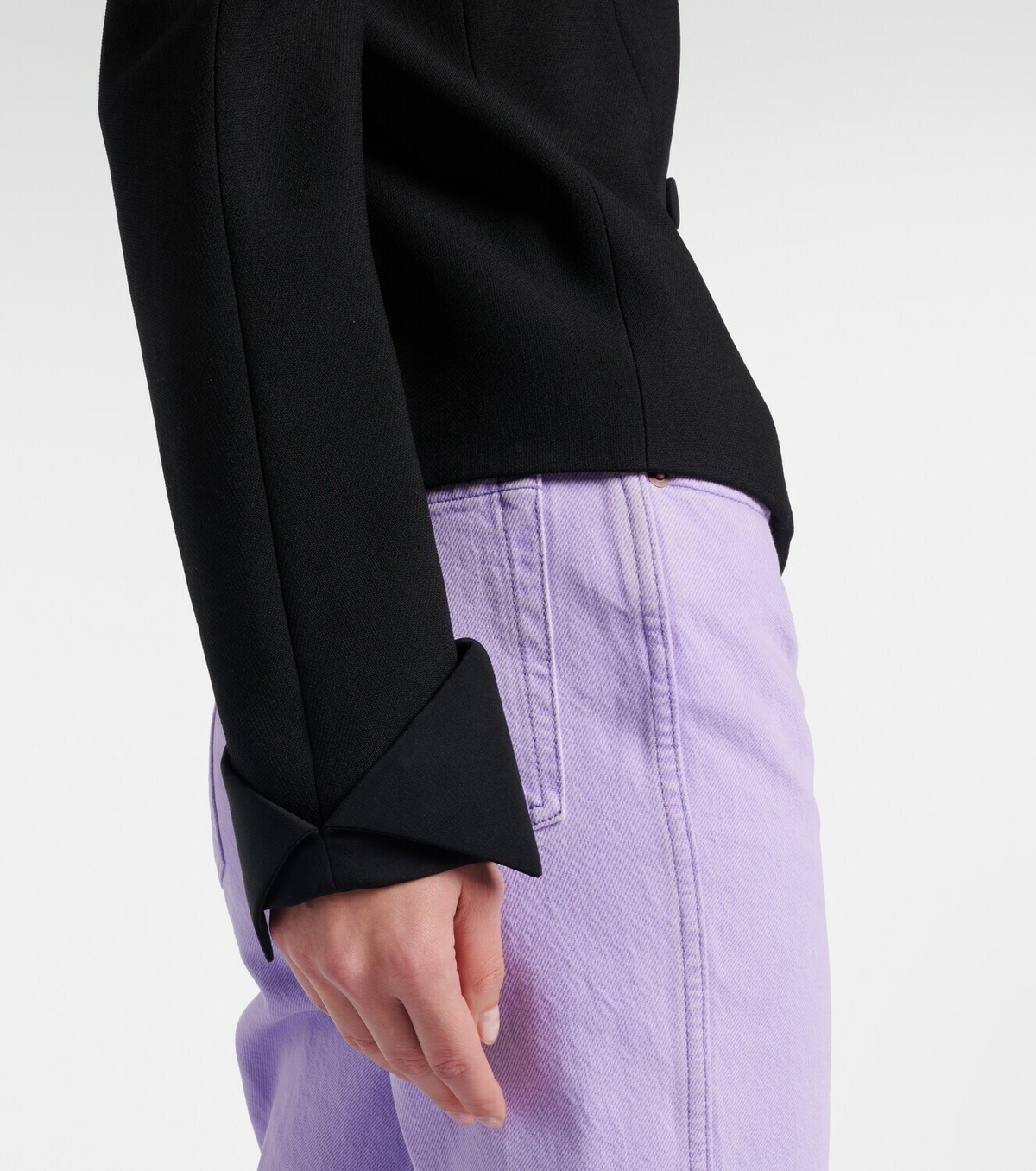 Chloé Virgin wool crêpe cardigan
