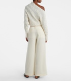 Xu Zhi Pleated high-rise wide-leg pants