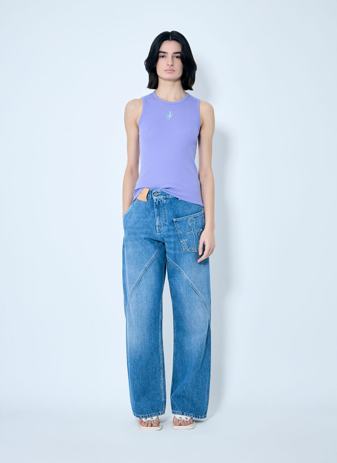 JW Anderson Anchor Logo Tank Top