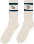 PS by Paul Smith Three-Pack Multicolor Zebra Stripe Socks