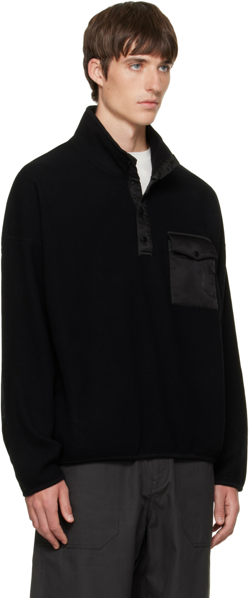visvim Black Barlow Sweater